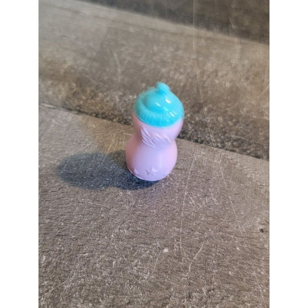 Mini‎ pink baby bottle Wing heart toy accessory figure